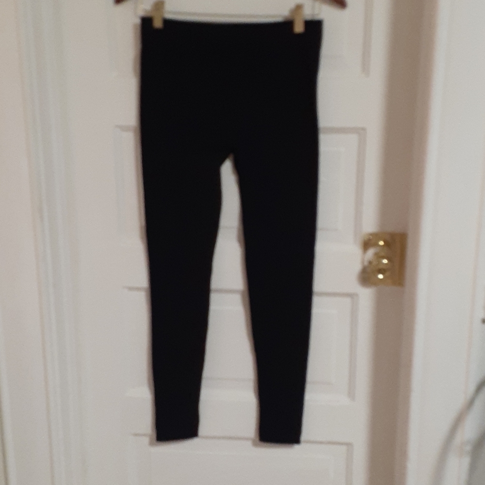 Blue Star Black Leggings